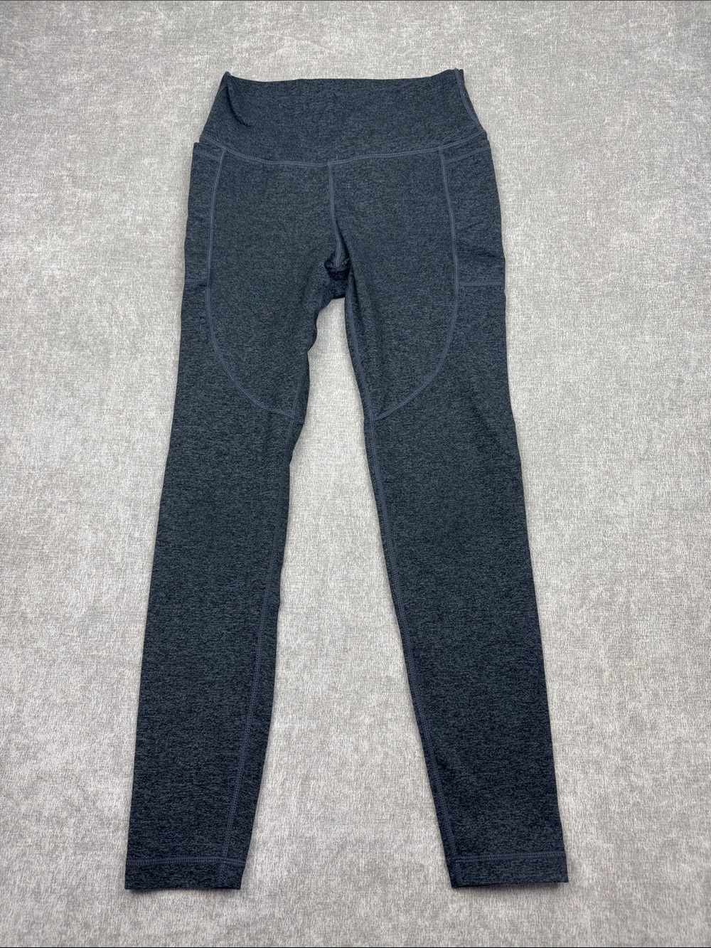 Vuori Elevation Performance Leggings Charcoal Gray Pockets Women’s XS